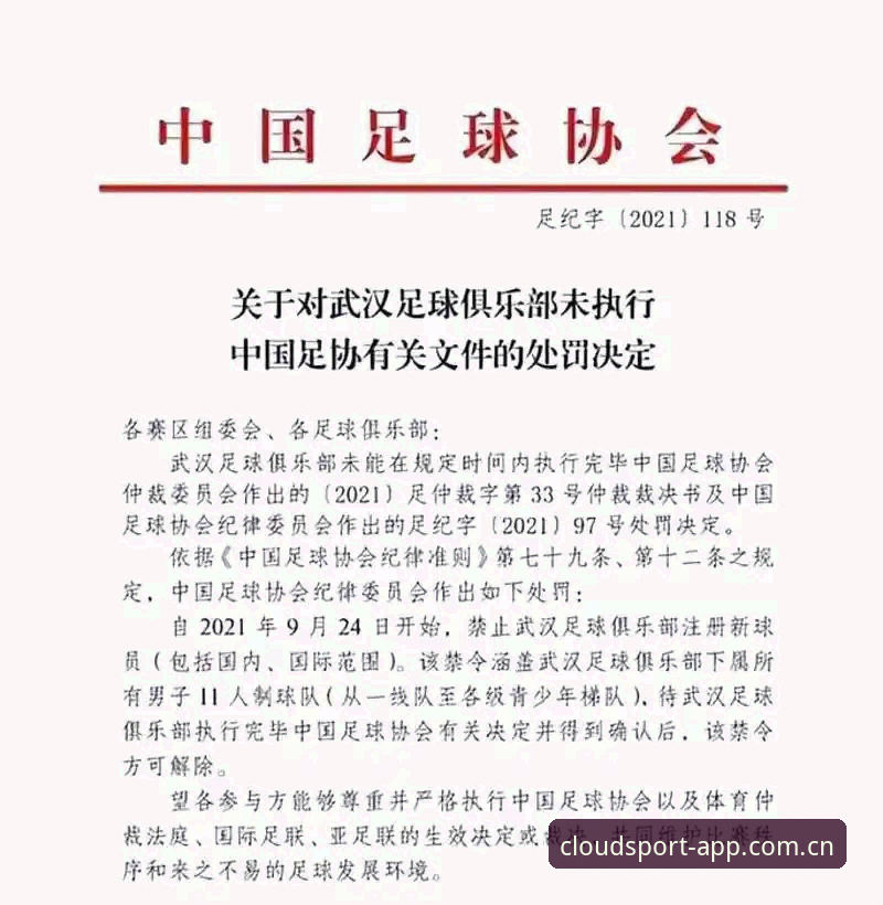 云体育app官网 从足协第三批禁足名单看足球行业自律的实用指南